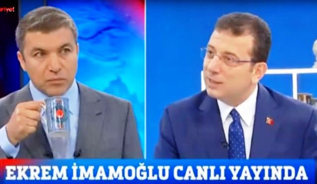 Ekrem İmamoğlu, İsmail Küçükkaya, Kanal İstanbul Anketi
