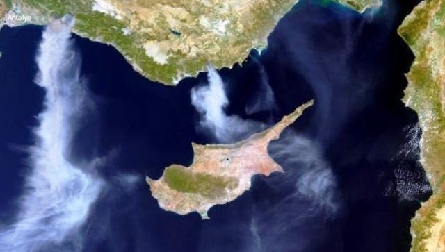 Orman Yangınlarının Dumanı Kıbrıs'a Kadar Ulaştı
