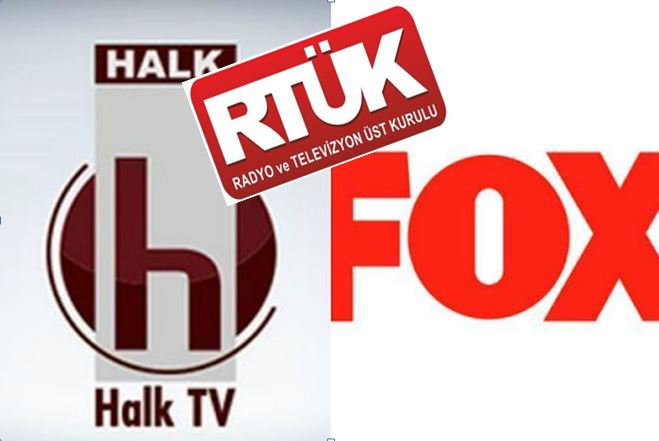 RTÜK'ten Yandaş Olmayan Kanallara Ceza, RTÜK, CEZA, FOX TV, HALK TV, TELE 1; 